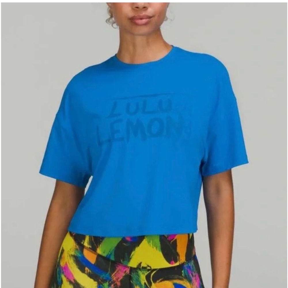 Lululemon Ed Curtis Abrasion Resistant Training Tee Size 12